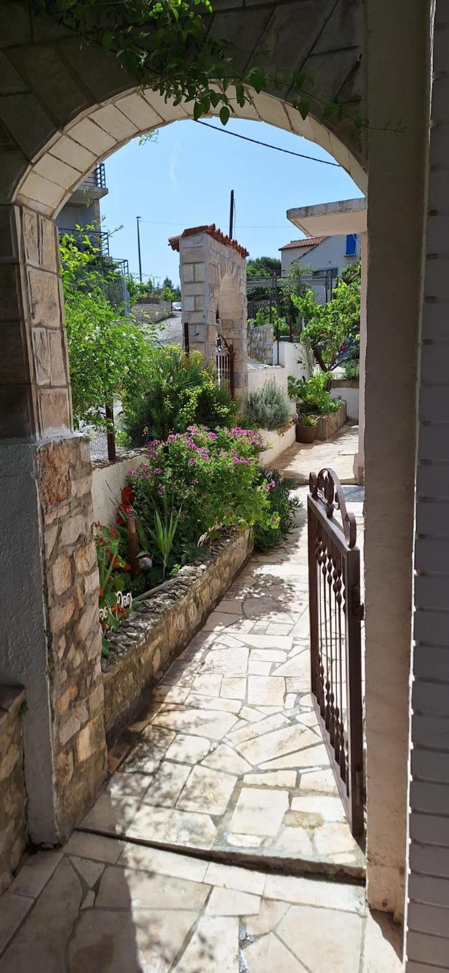Kuca Za Odmor Skalina - Sea View Villa Splitska Kültér fotó