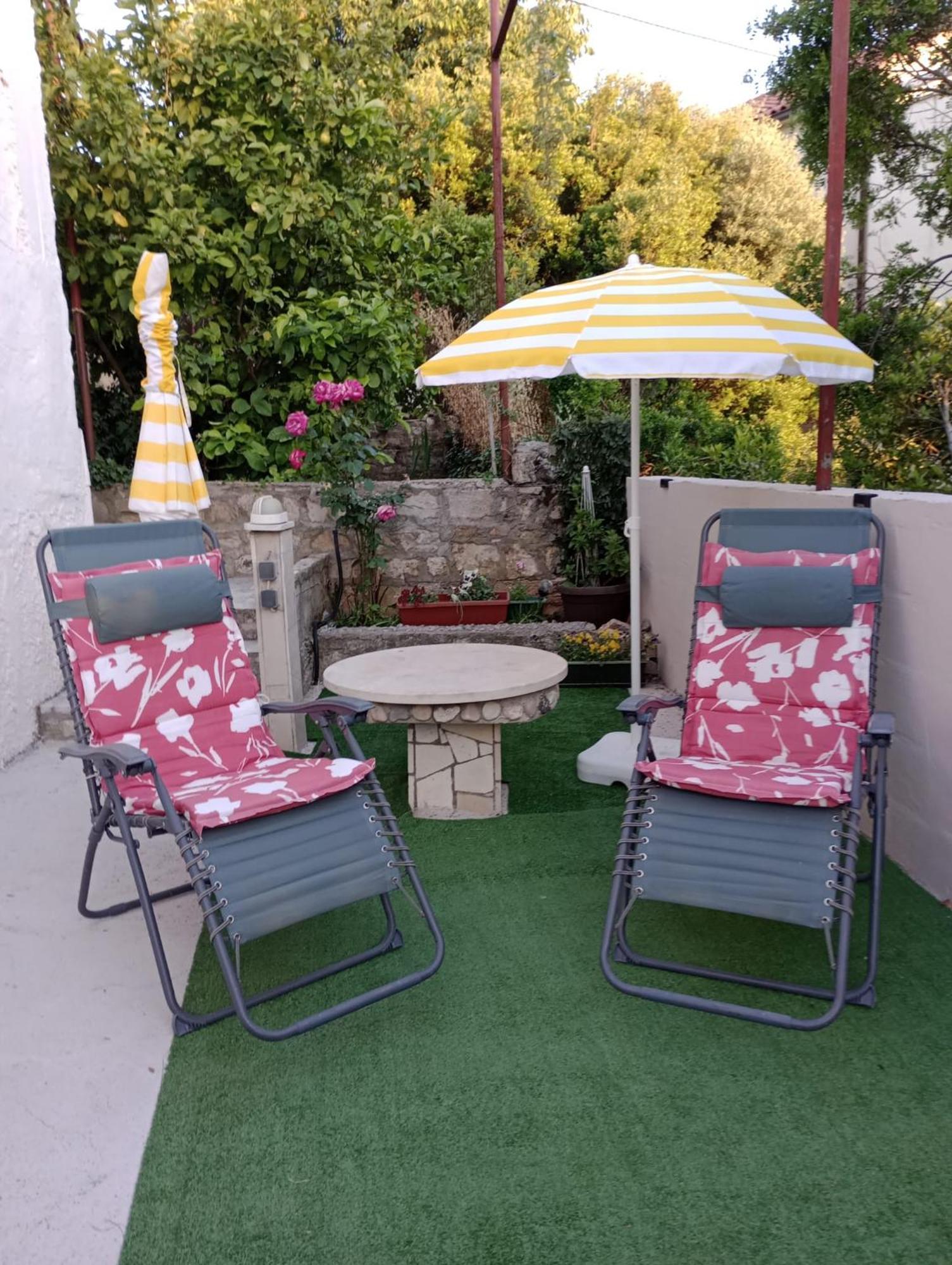 Kuca Za Odmor Skalina - Sea View Villa Splitska Kültér fotó